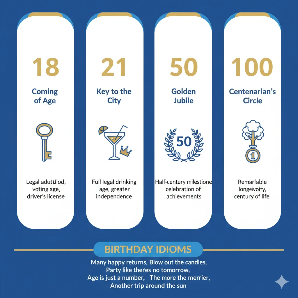 idioms for birthdays
