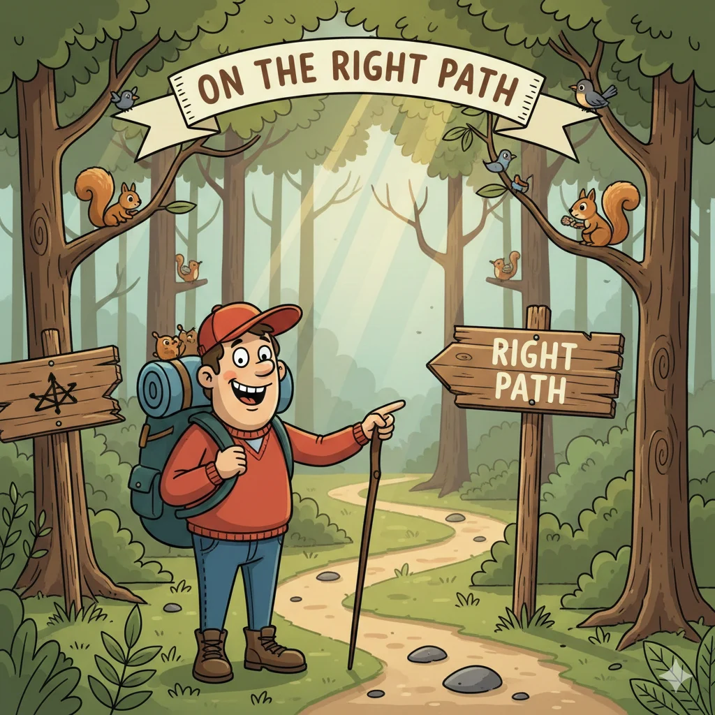 hiking idioms