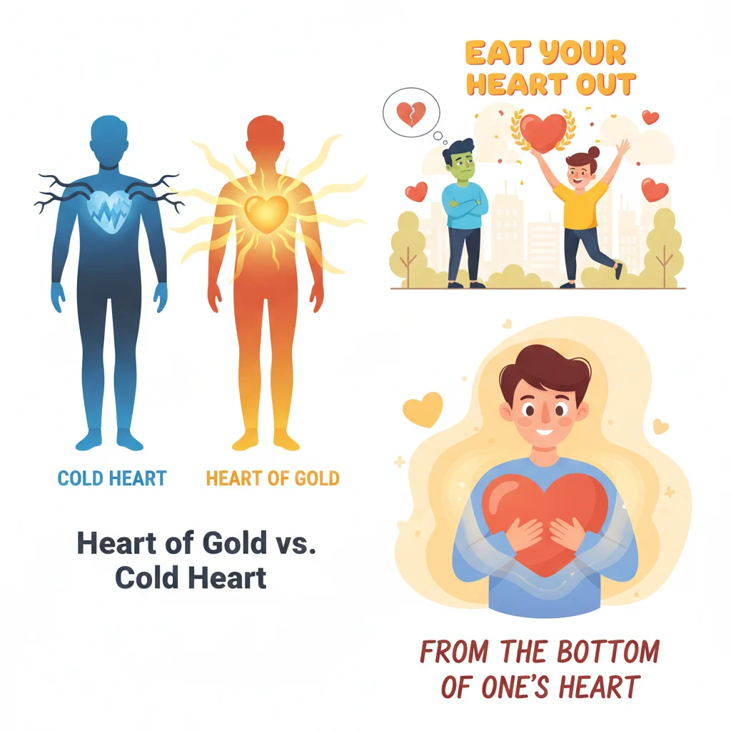 idioms with the word heart