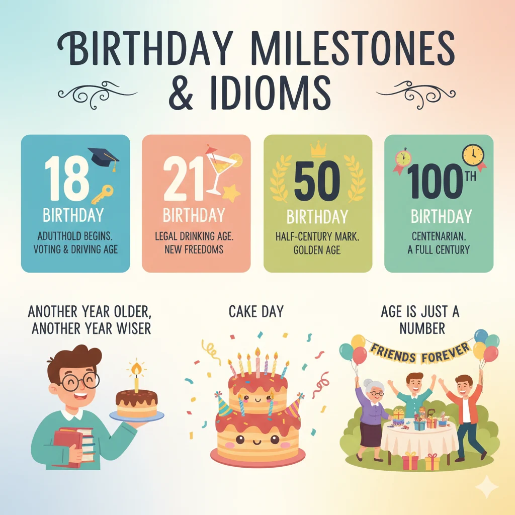 idioms for birthdays