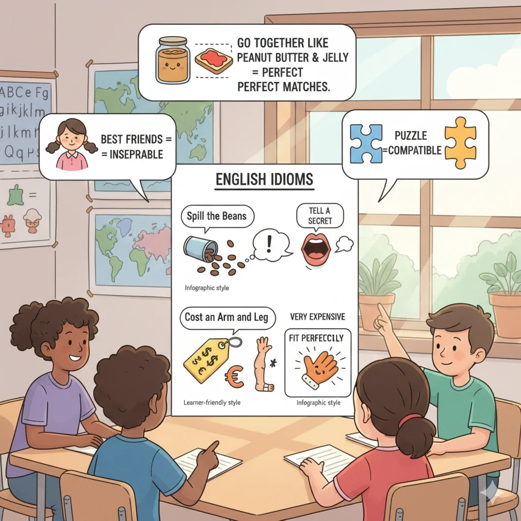 go together like idioms