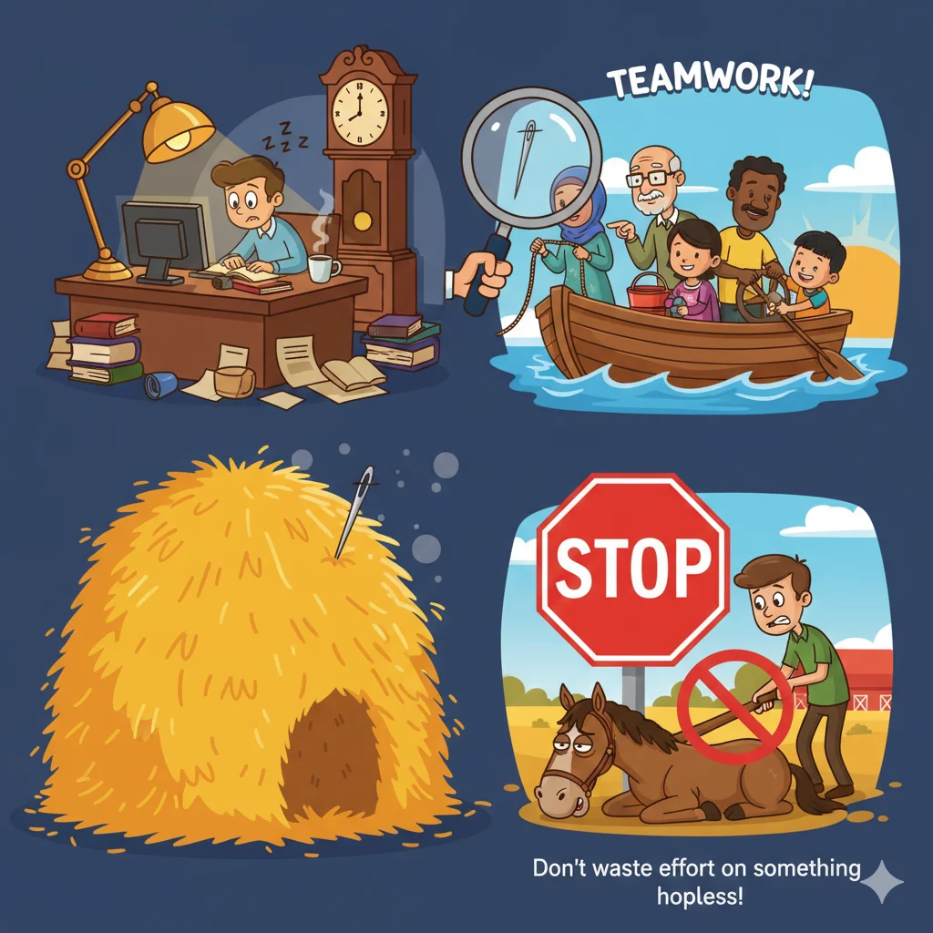 idioms for impossible situations