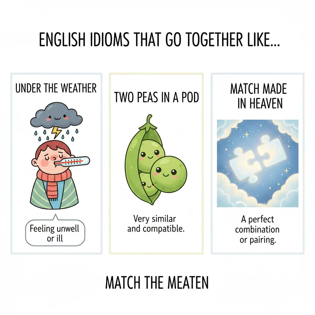go together like idioms