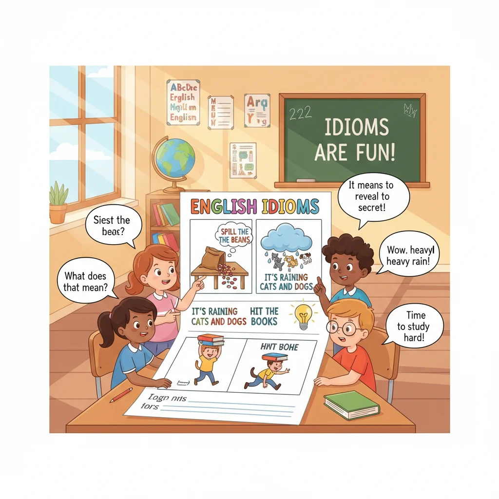 worksheet on idioms