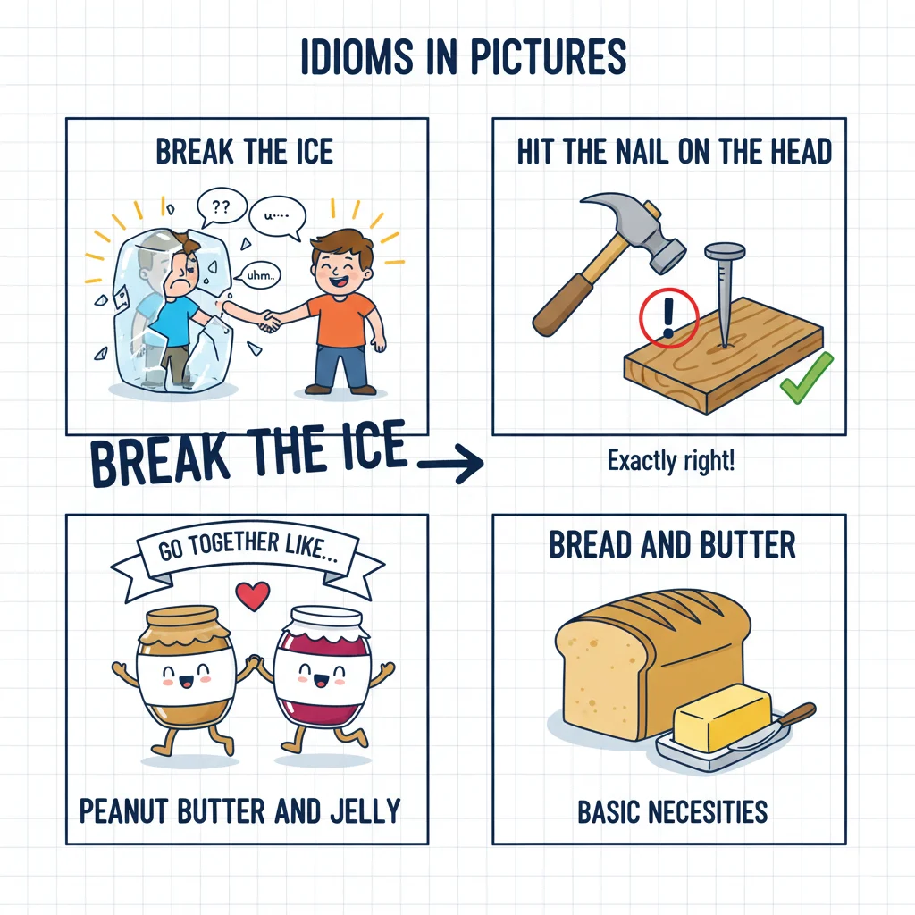 go together like idioms