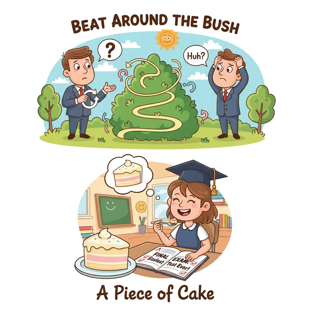 idioms about cake