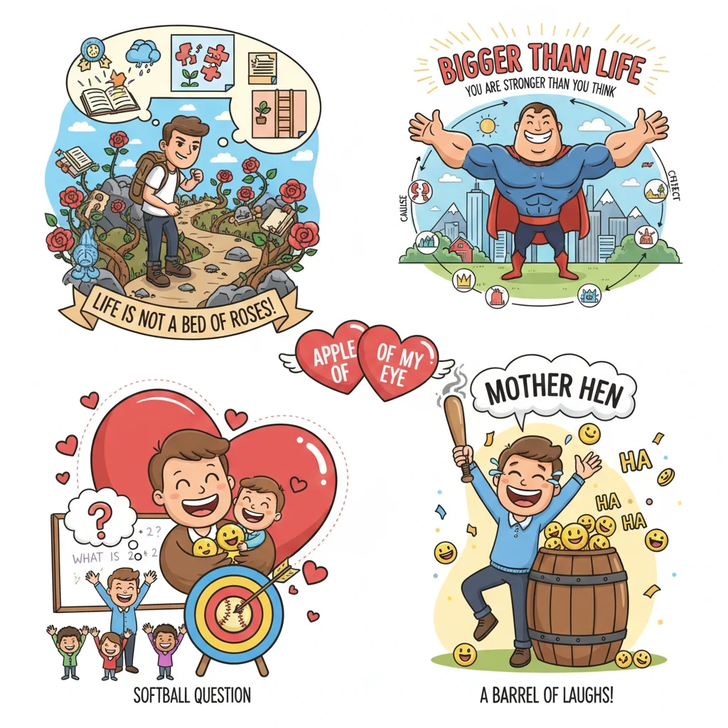 idioms for funny person