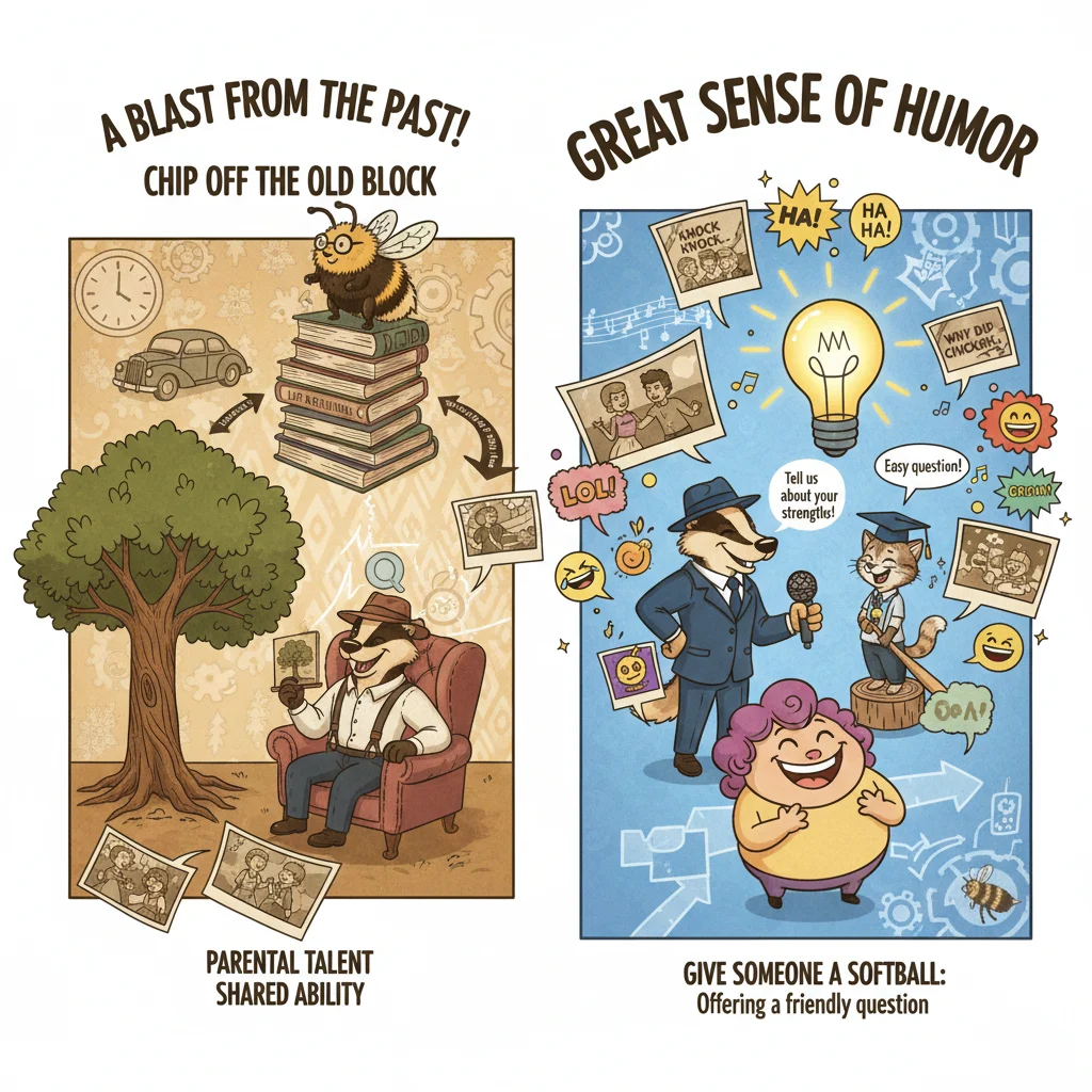 idioms for funny person