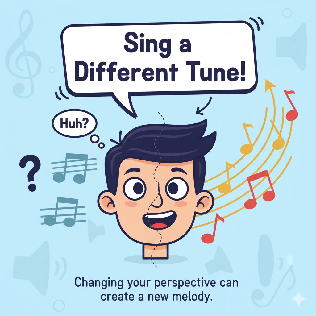 idioms about singing