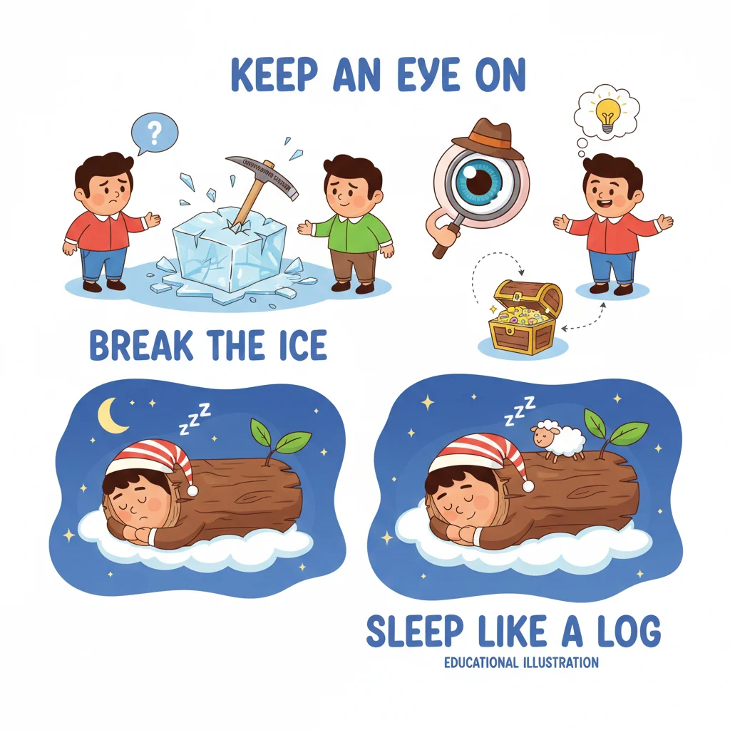 idioms for sleep
