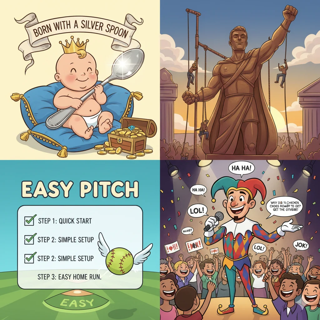 idioms for funny person