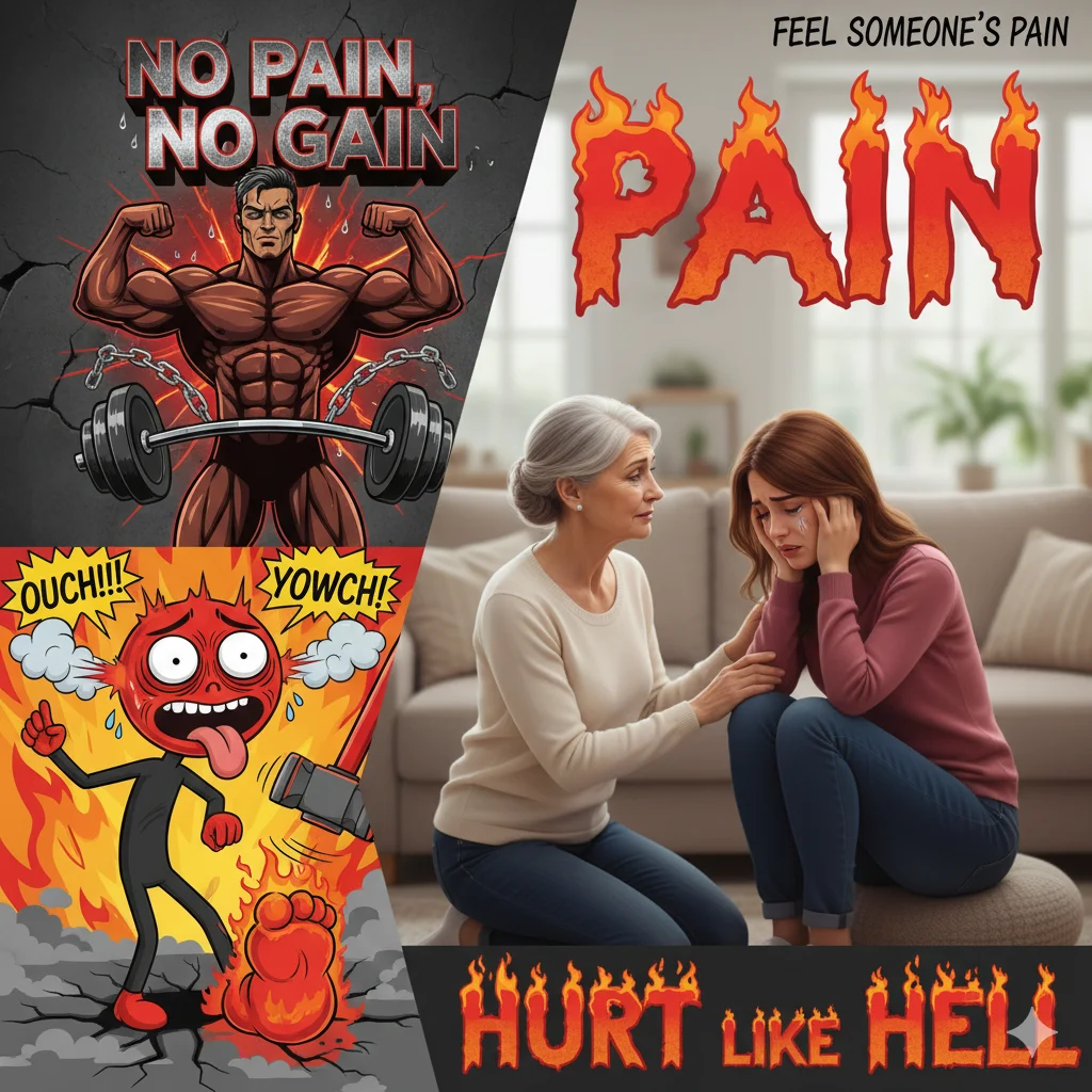 pain idioms
