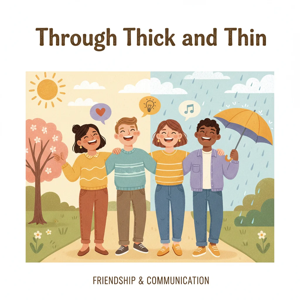 idioms about friends