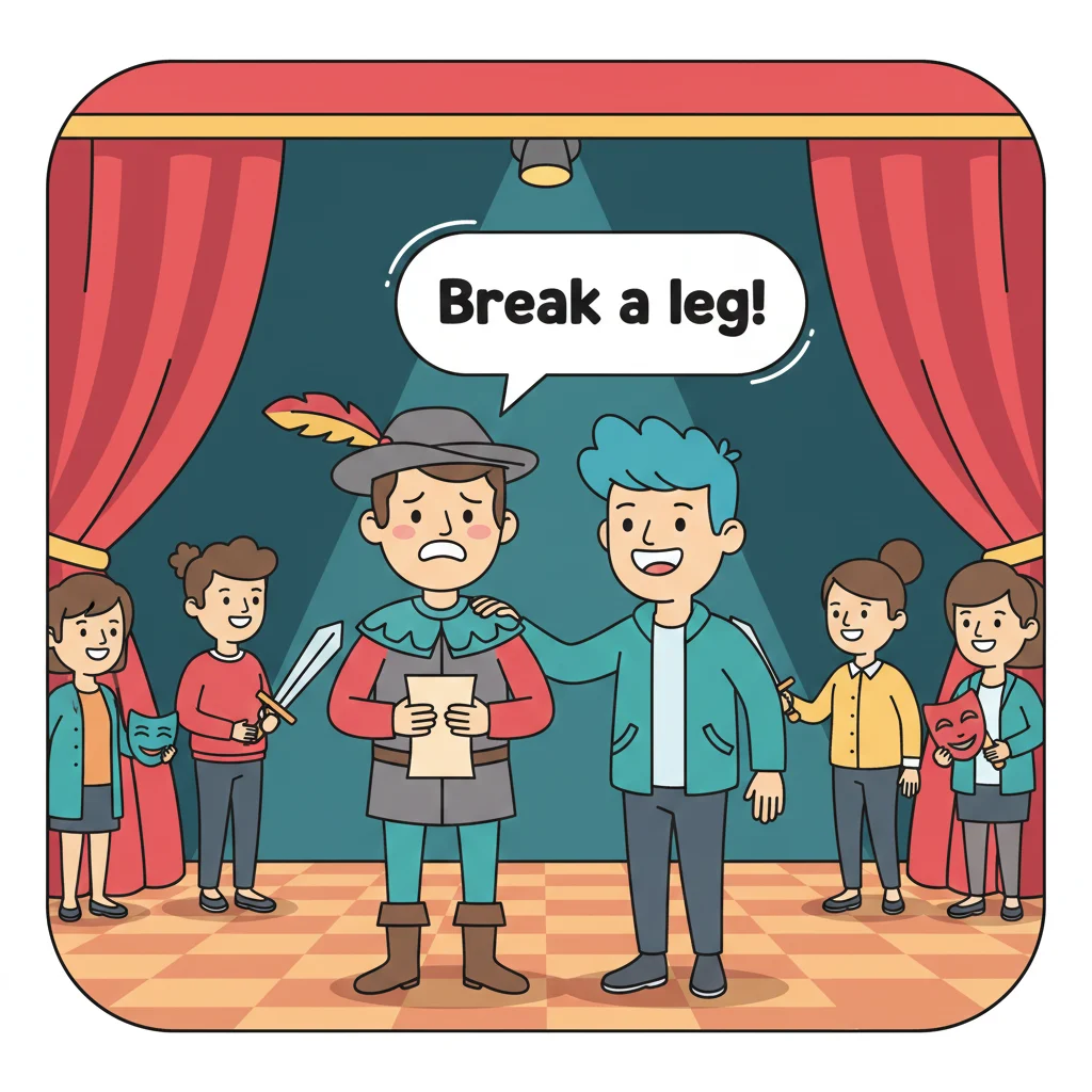 break a leg meaning in idioms