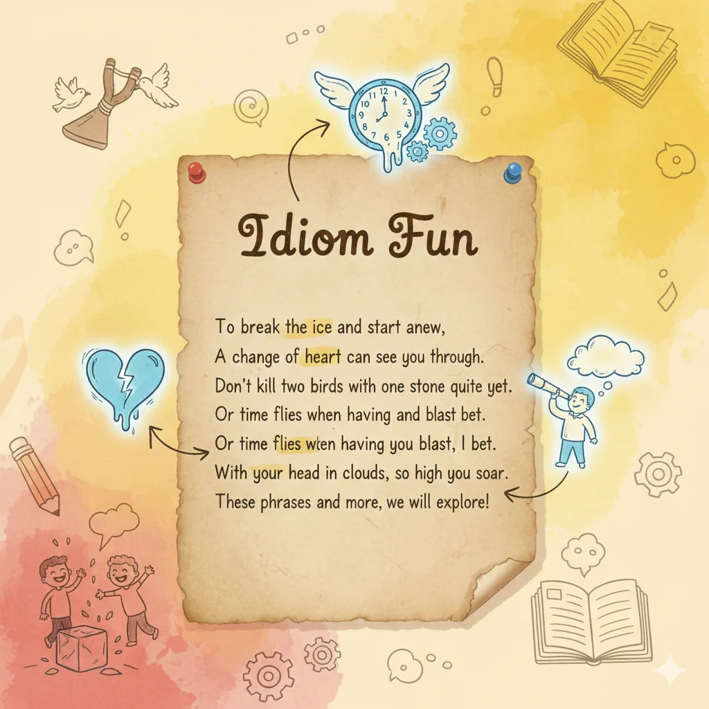 poem with idioms