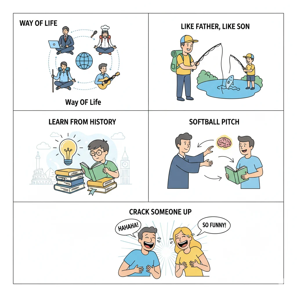 idioms for funny person