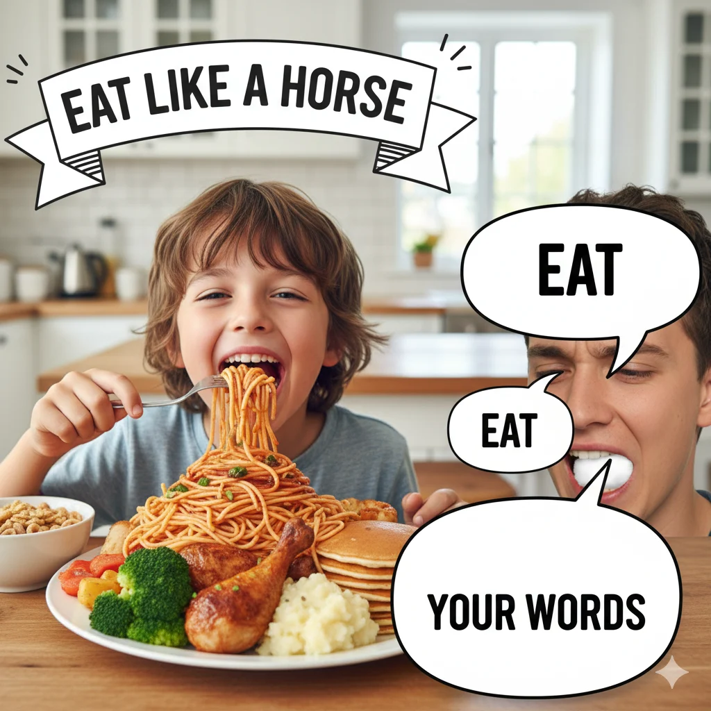 eat idioms