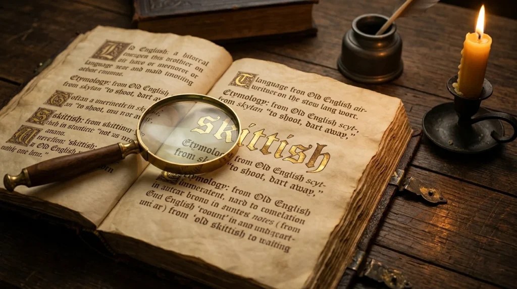 skiddish or skittish