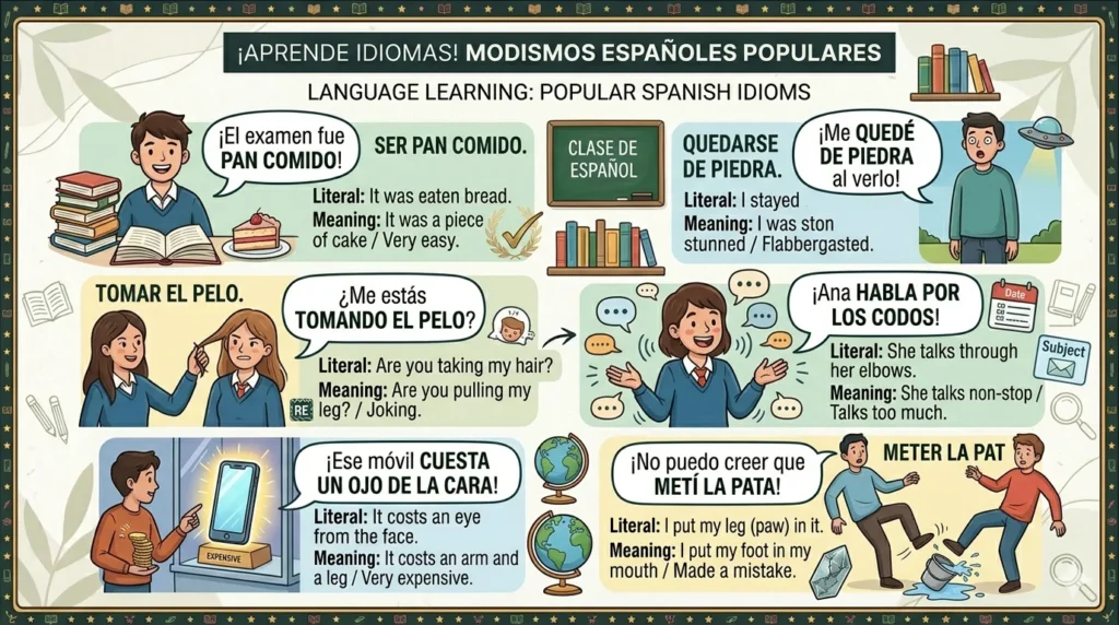 spanish to english idioms