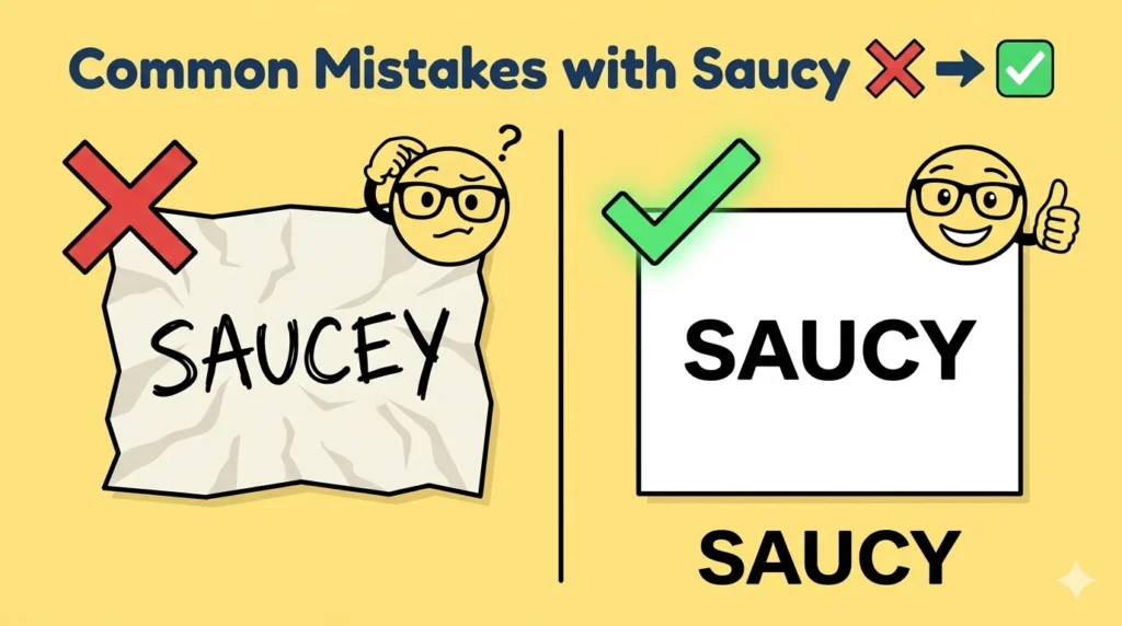 saucey or saucy