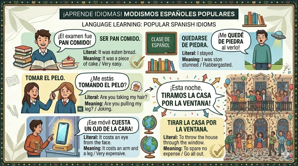 spanish to english idioms