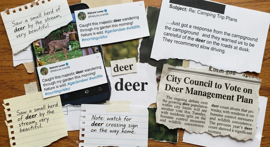 deers or deer