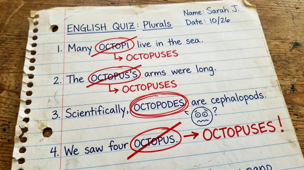 octopus or octopi