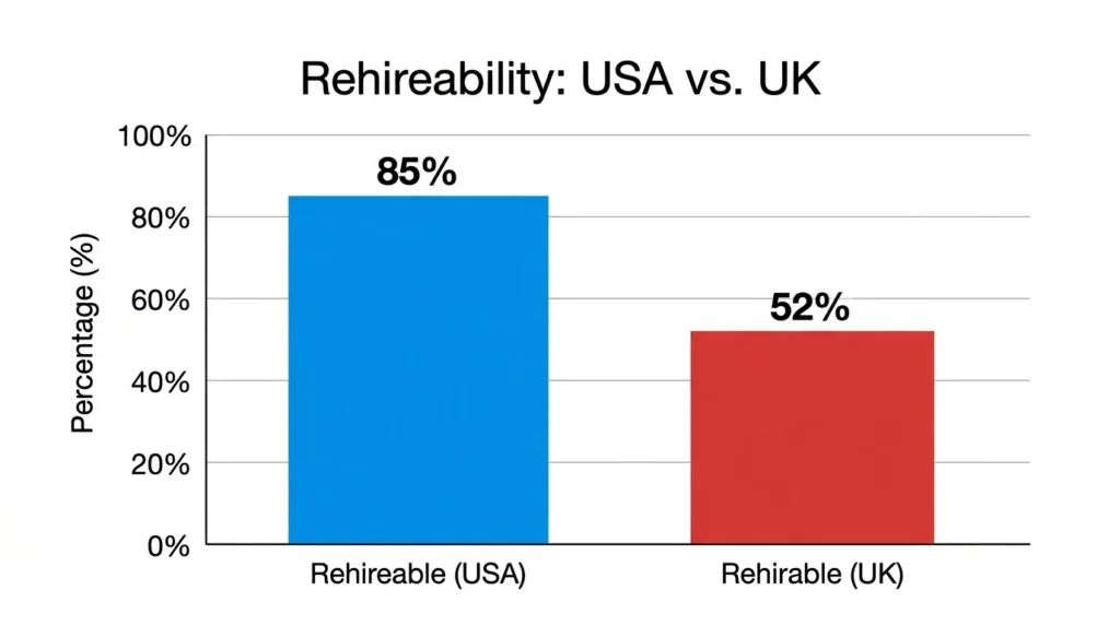 rehireable or rehirable