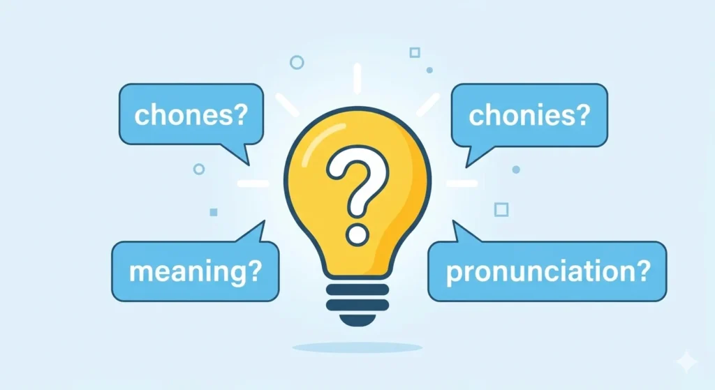 chonies or chones