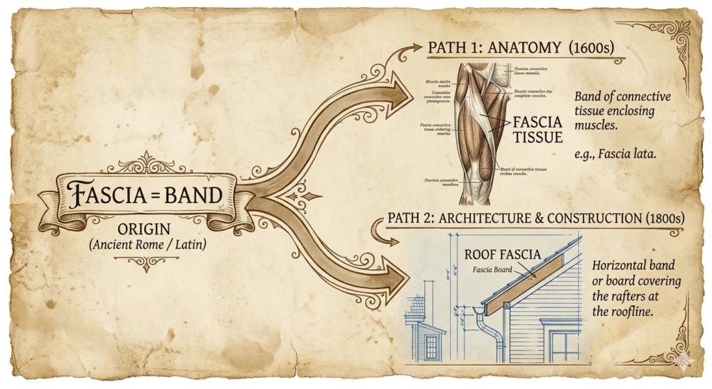 facia or fascia