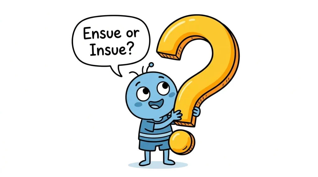 insue or ensue