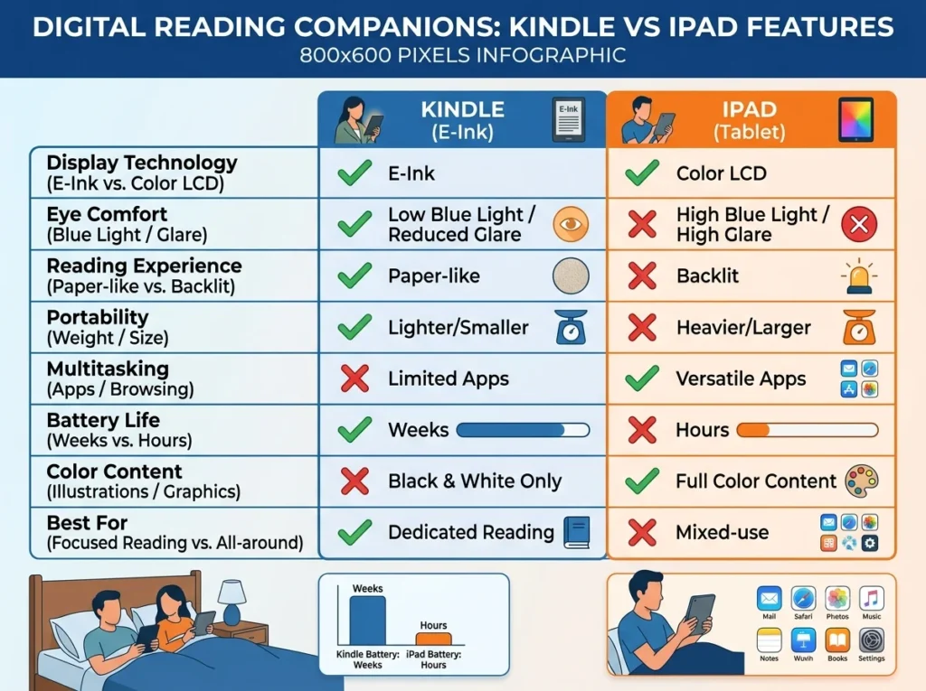 kindle or ipad