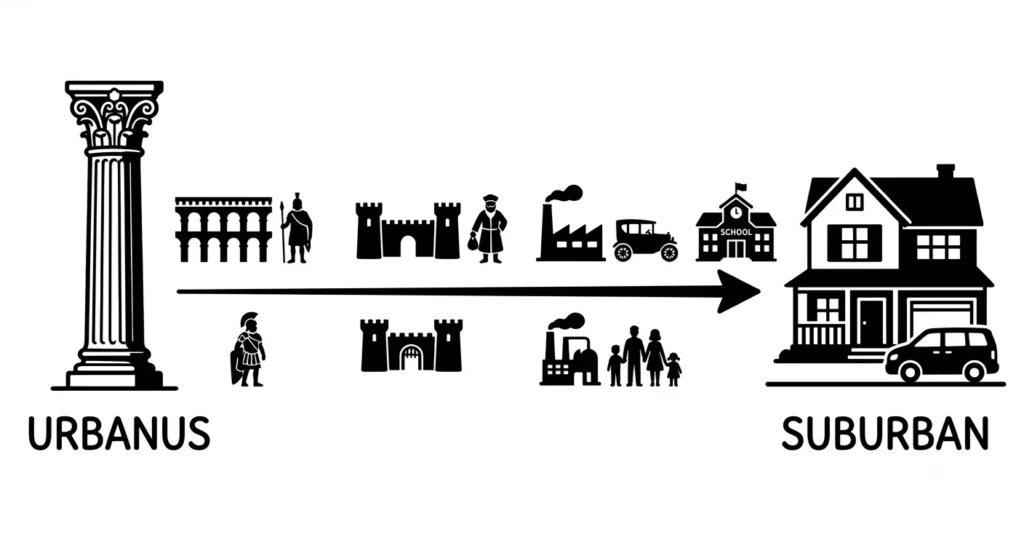 urban or suburban