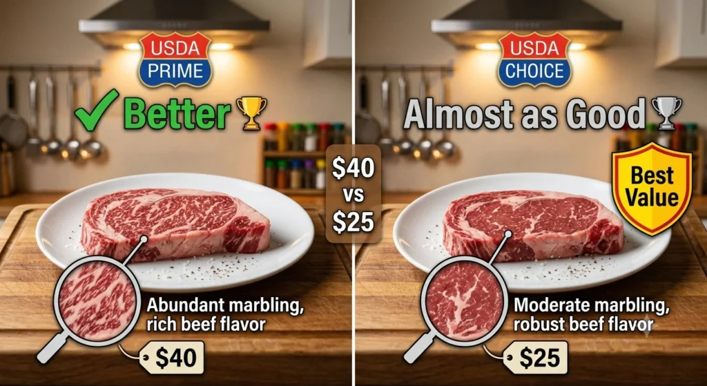 prime or choice