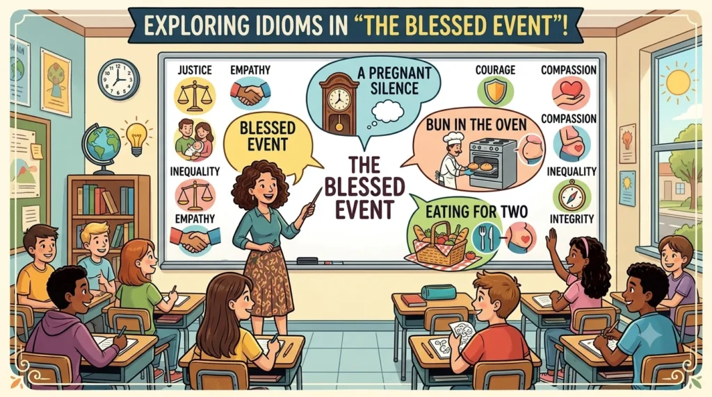 pregnant idioms