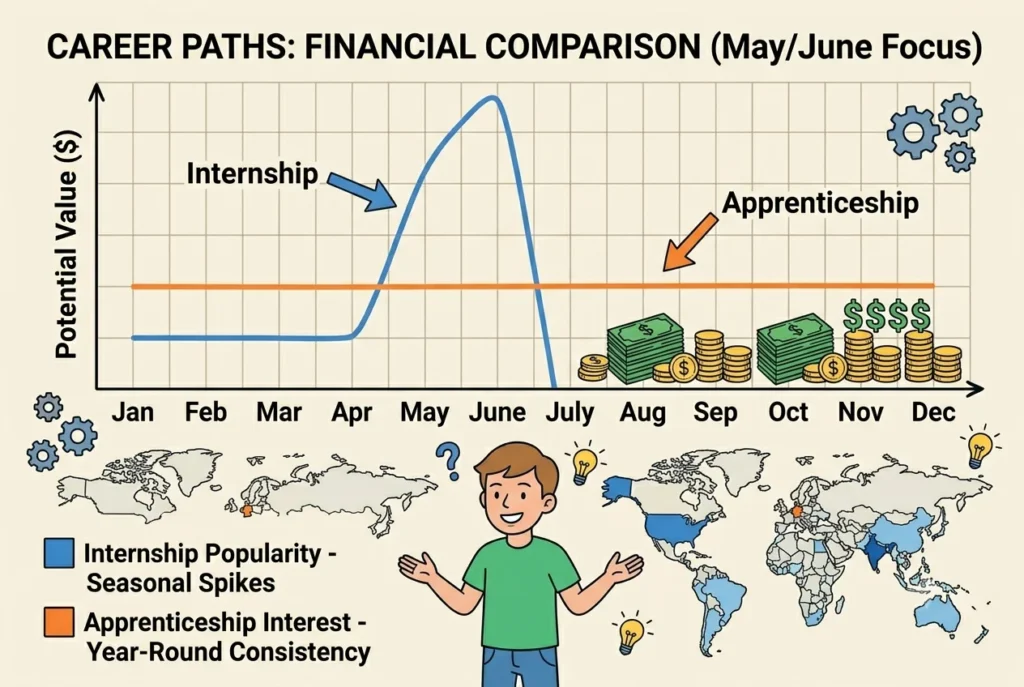 internship or apprenticeship