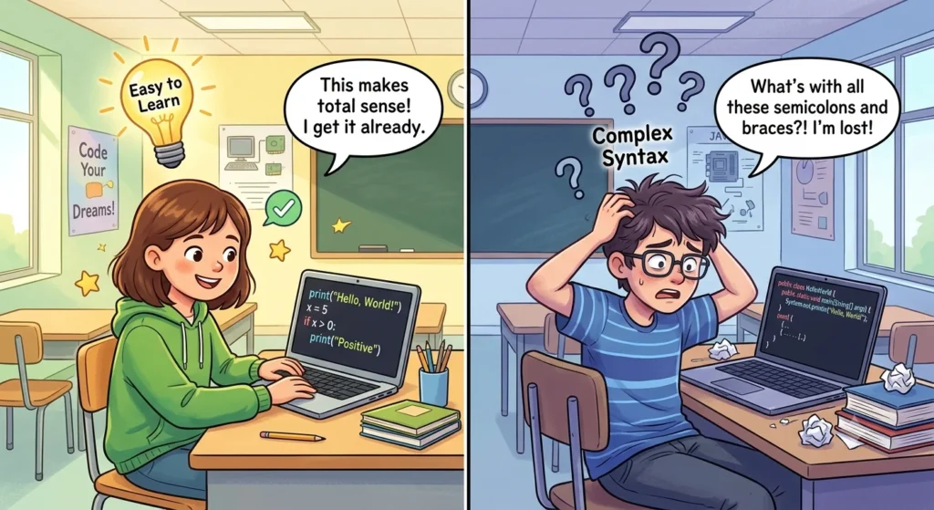 python or java