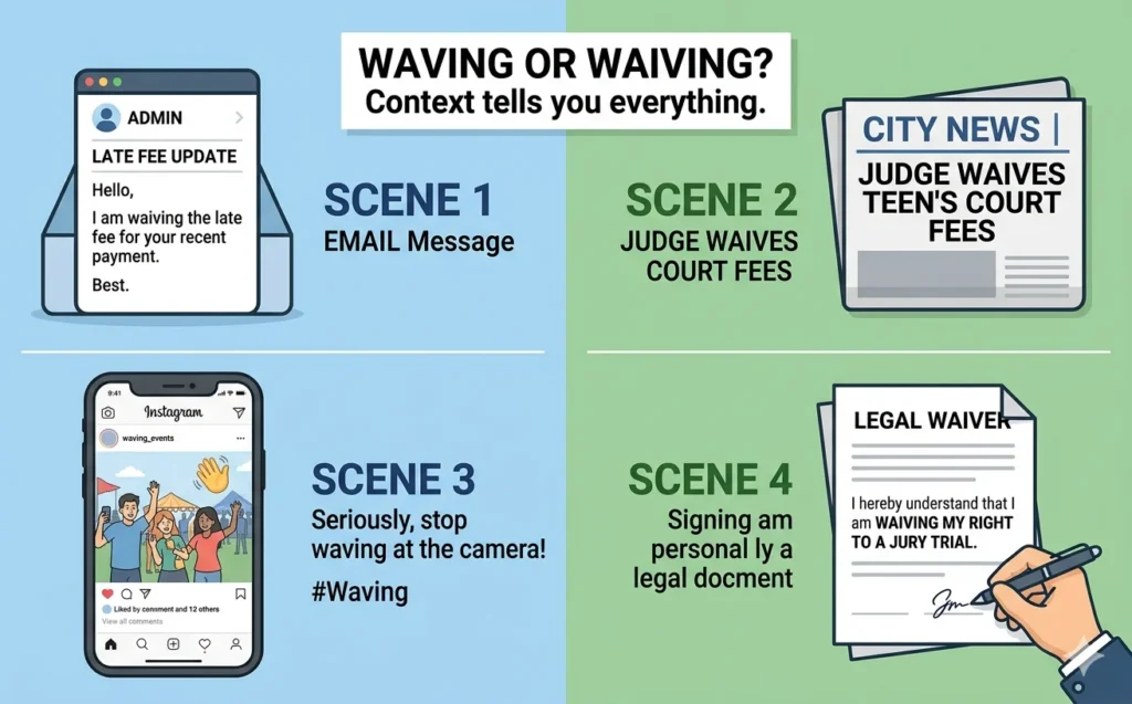 waving or waiving