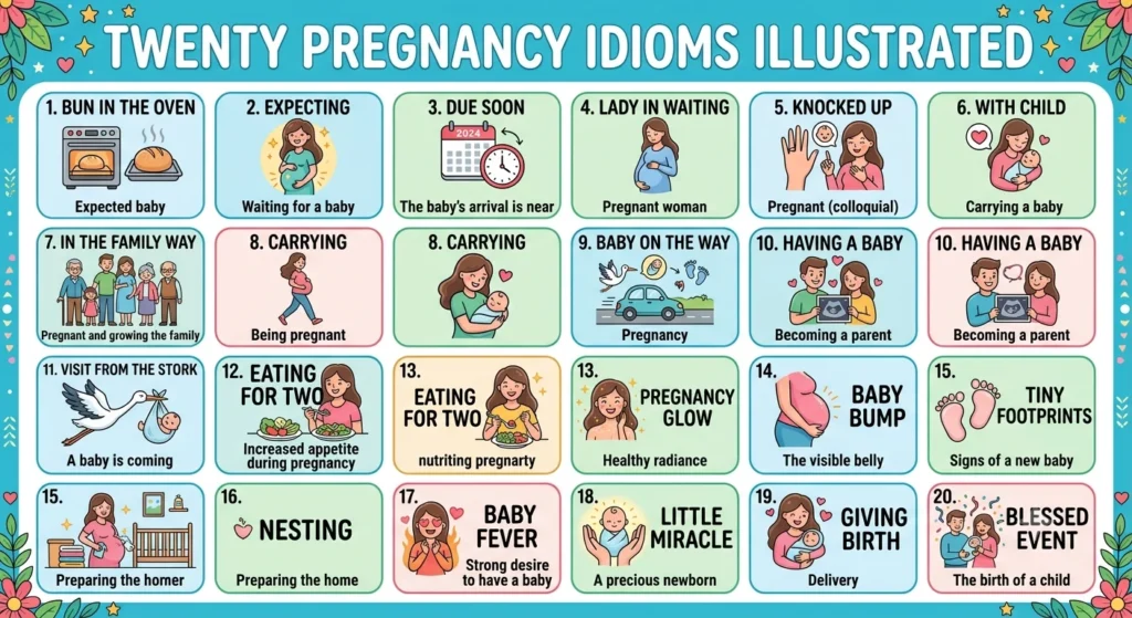 pregnant idioms