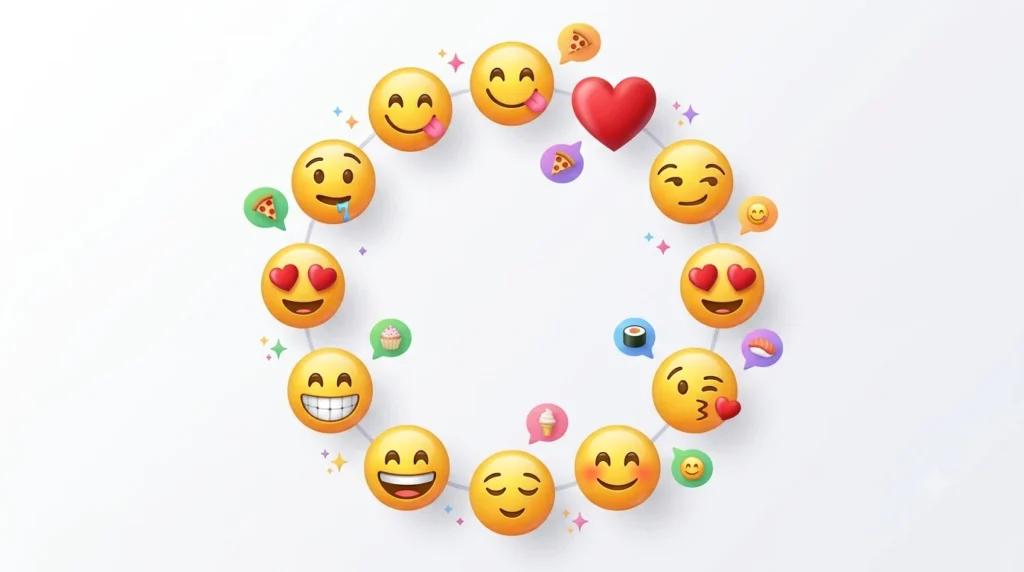 yum emoji