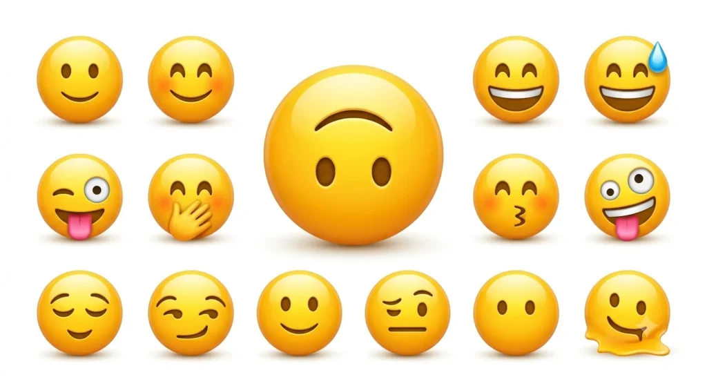 upside down emoji