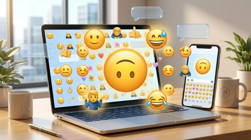 upside down emoji meaning