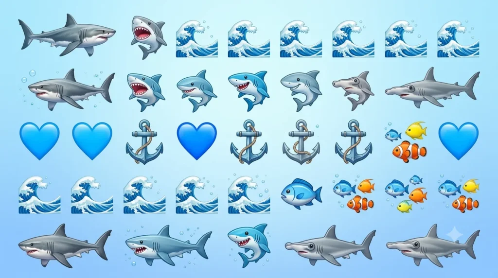 shark emoji
