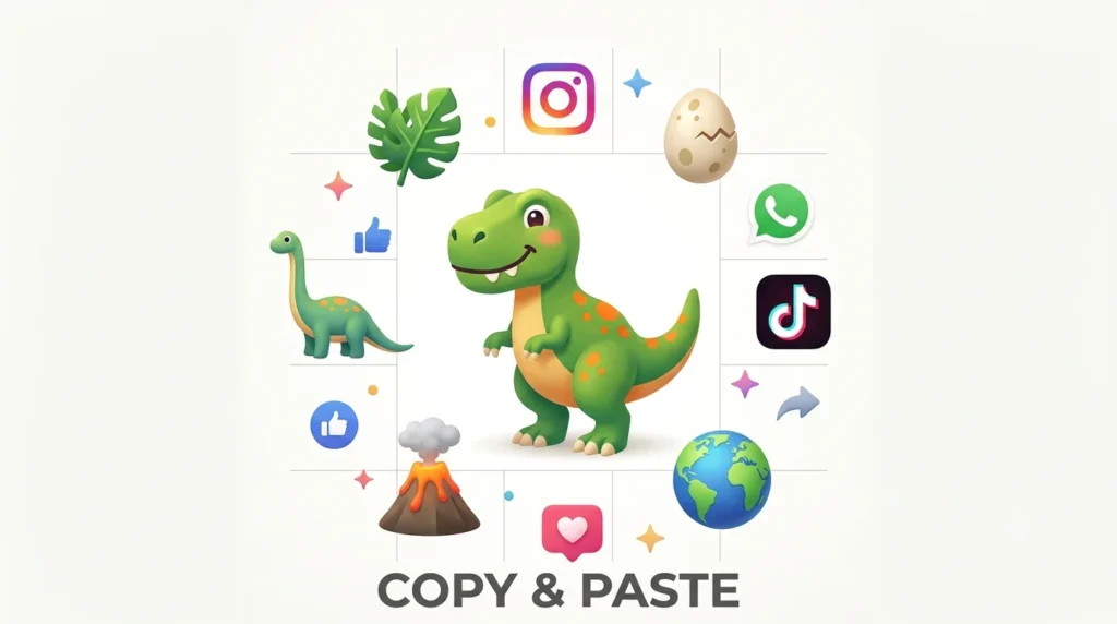 dinosaur emoji