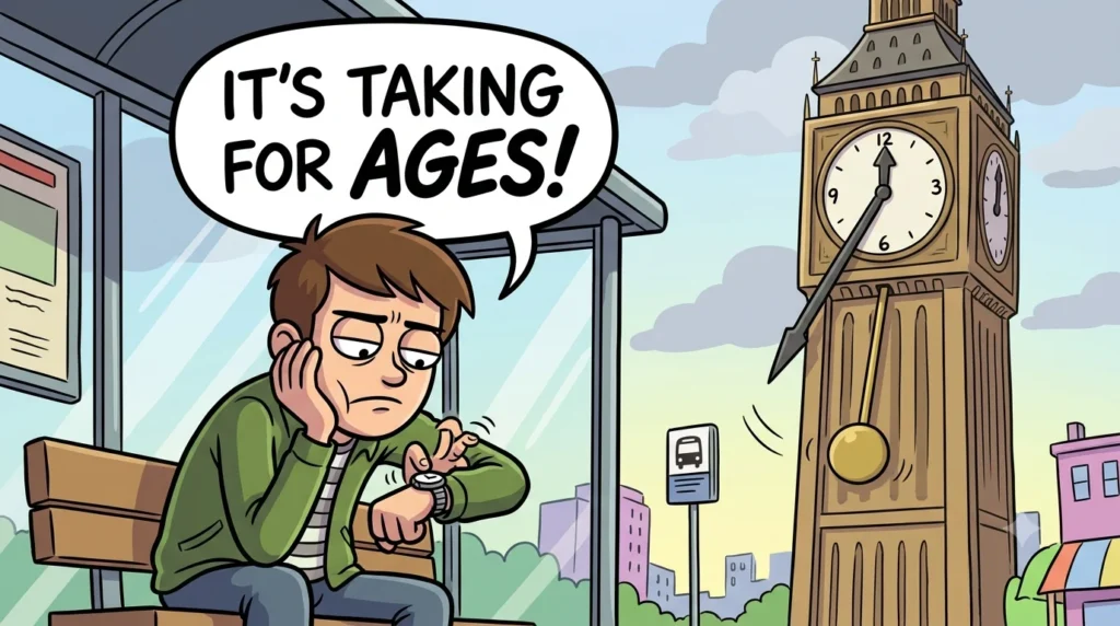 idioms for a long time