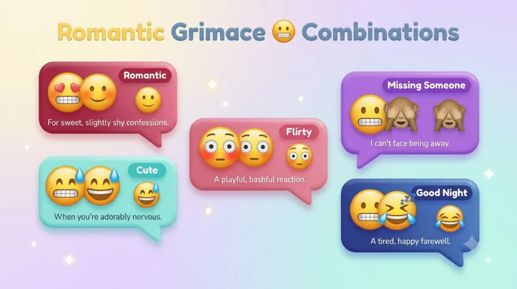 grimace emoji