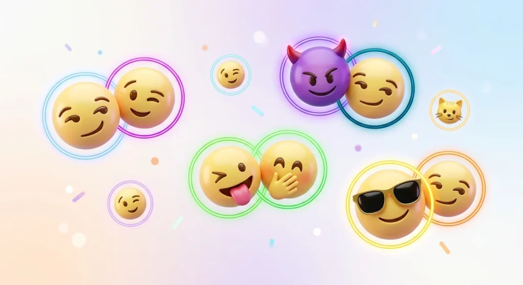 mischievous emoji