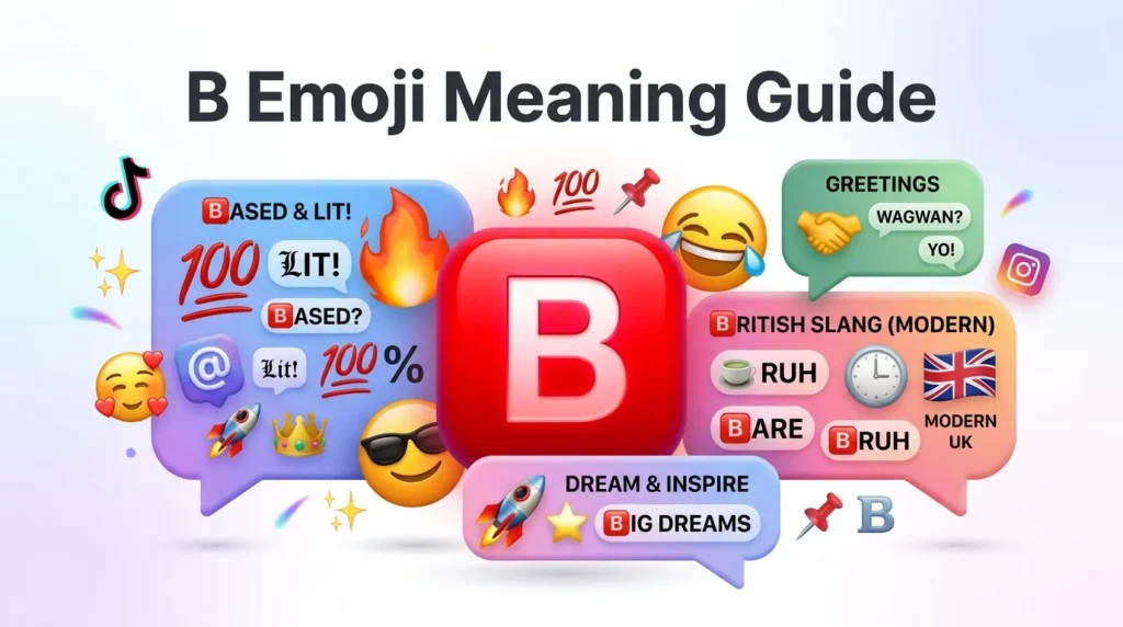 b emoji