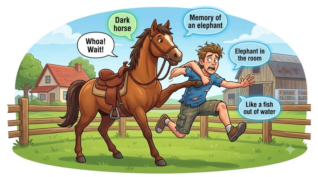 animal idioms wikipedia