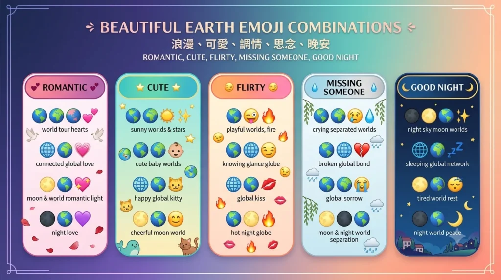 earth emoji